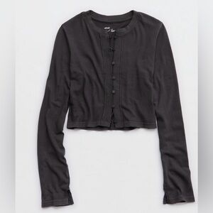 NWT Aerie happy snit cardi t shirt